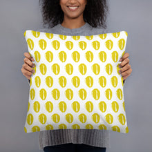 Load image into Gallery viewer, Gold Cowrie Pillow
