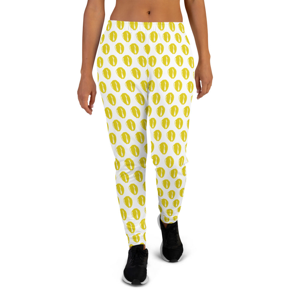 Women's Gold Cowrie Joggers