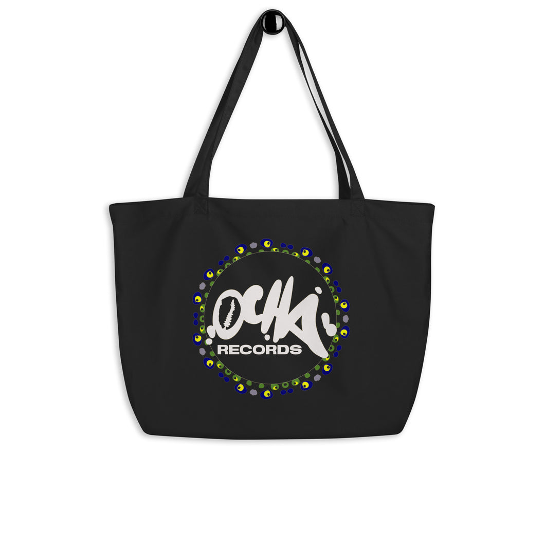 Large organic OCHA Logo tote bag