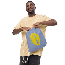 Load image into Gallery viewer, Cowrie Collection Organic cotton drawstring bag
