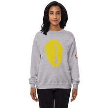 Load image into Gallery viewer, Unisex fleece Gold Cowrie sweatshirt
